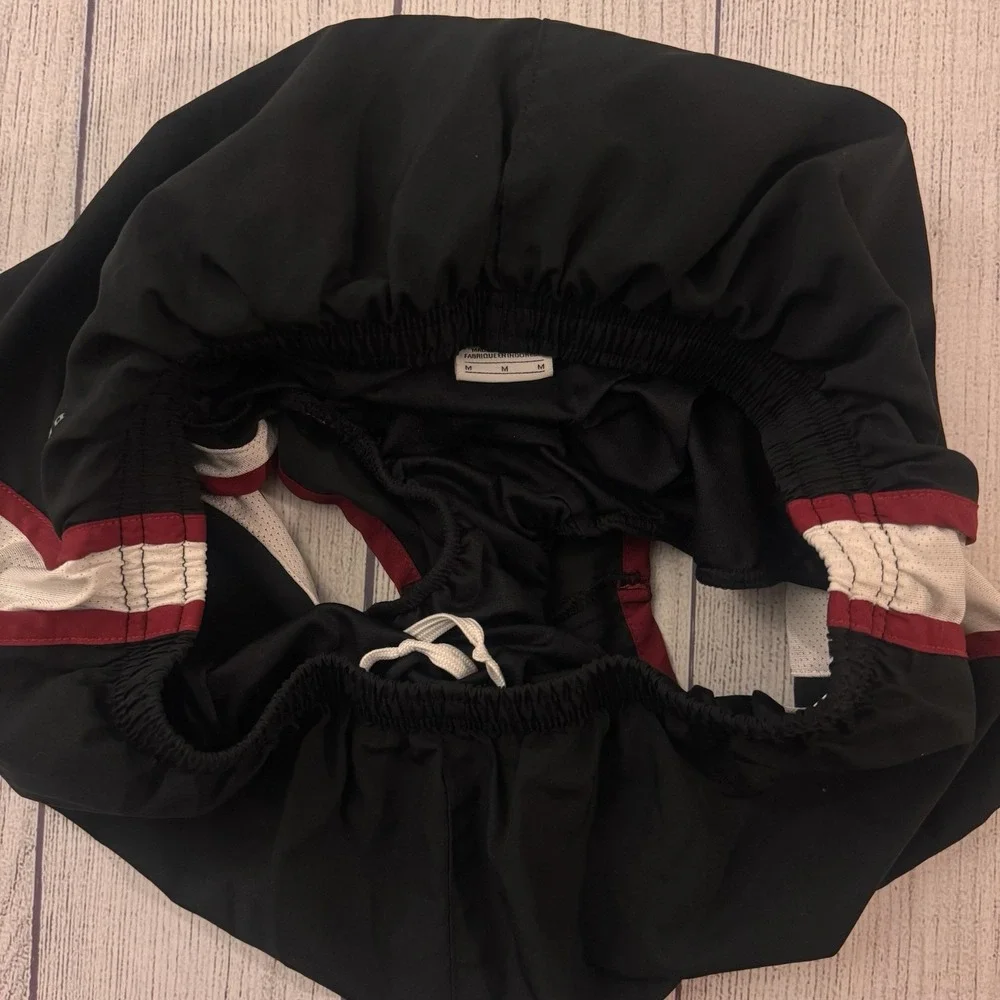 Nike USC Trojans Dri-FIT Running Shorts Women's M Black Red White Split Hem